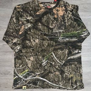 Mossy Oak Men’s camo cotton long sleeve